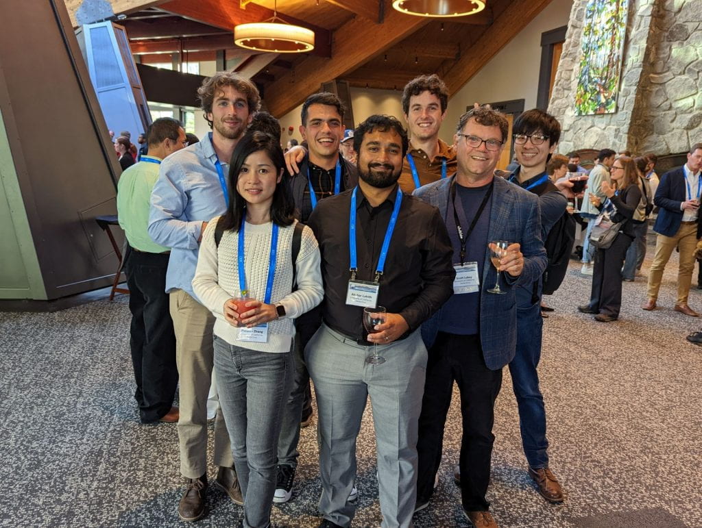 Lokey Lab at 2022 APS conference in Whistler, Canada